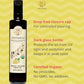 Lemon Olive Oil Extra Virgin from Puglia Italy. Organic Olive Oil from a Single Grove Infused with Lemon. Great for Baking, Sala