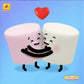 Marshmallows De La Rosa Bombon De La Rosa Giant Size 14.05 Oz Ounce Bag 2 Pack