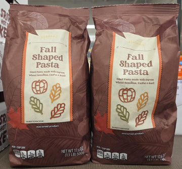 Regganno Fall Shaped Pasta Macaroni Product 17.6oz 500g (Two Bags)