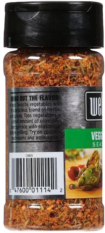 Weber Veggie Grill Seasoning, 2.25 Oz (Pack Of 2)