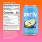 PERFY Caffeine Free Healthy Soda Variety Pack - Low Sugar, Real Fruit Juice, 12 Pack