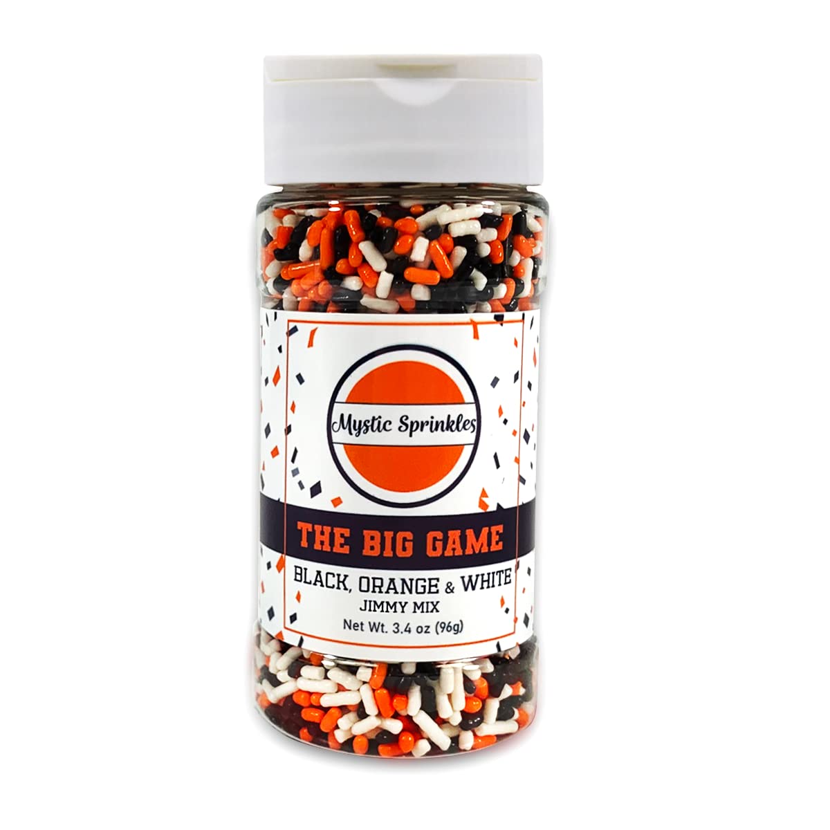Mystic Sprinkles The Big Game Jimmy Mix 3Oz Bottle (Black, Orange & White)