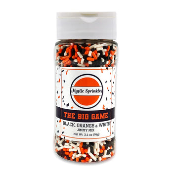 Mystic Sprinkles The Big Game Jimmy Mix 3Oz Bottle (Black, Orange & White)