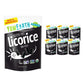 YumEarth Organic Gluten Free Black Licorice Snack Packs - Allergy Friendly, Gluten Free, Non-GMO, Vegan, No Artificial Dyes - 5 