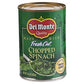 Del Monte Canned Fresh Cut Chopped Spinach  13.5 Ounce (Pack of 12)