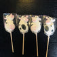 Cow Candy Lollipops - 12 Suckers Individually Wrapped - Great For Cow Party Favors - Super Cute For Baby Shower Decorations - Fa
