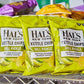 Hal'S New York Kettle Cooked Gluten Free Dill Pickle Flavored Potato Chip Crisps, 2 Oz (Pack Of 24)