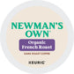 Newman'S Own Organics French Roast Coffee K-Cup, 12 Ct