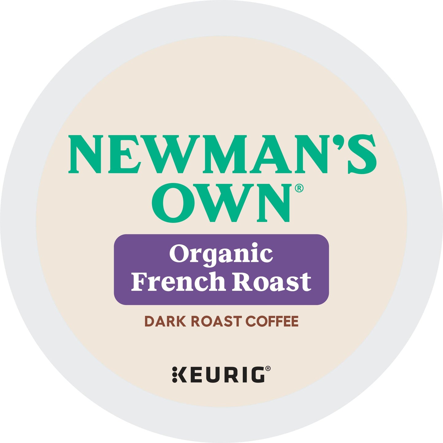 Newman s Own Organics French Roast Keurig Single-Serve K-Cup Pods, Dark Roast Coffee, 72 Count