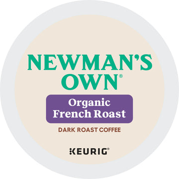 Newman s Own Organics French Roast Keurig Single-Serve K-Cup Pods, Dark Roast Coffee, 72 Count