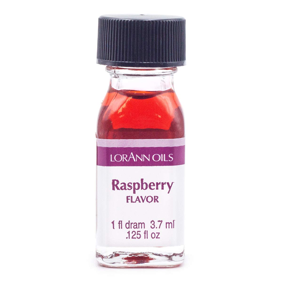 Lorann Raspberry Ss Flavor, 1 Dram Bottle (.0125 Fl Oz - 3.7Ml - 1 Teaspoon)