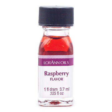 Lorann Raspberry Ss Flavor, 1 Dram Bottle (.0125 Fl Oz - 3.7Ml - 1 Teaspoon)