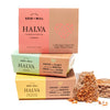 Seed + Mill - Halva - Nostalgia Trio (Cardamom, Pistachio, & Dark Chocolate Toasted Coconut) - Vegan, Kosher, Gluten Free - Enjo