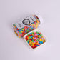 COKOC Happy Birthday Alphabet Sprinkles 2.64 oz Ice Cream Cake Cupcake Toppers Dessert Decoration, Colorful Sugar Candy