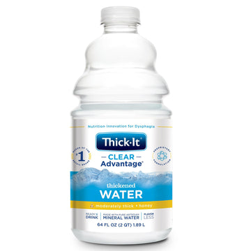 Thick-It Clear Advantage Thickened Water Unflavored 64 oz. Bottle 4 Ct