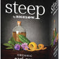Bigelow 17700 Steep Tea, Earl Grey, 1.28 Oz Tea Bag, 20/Box