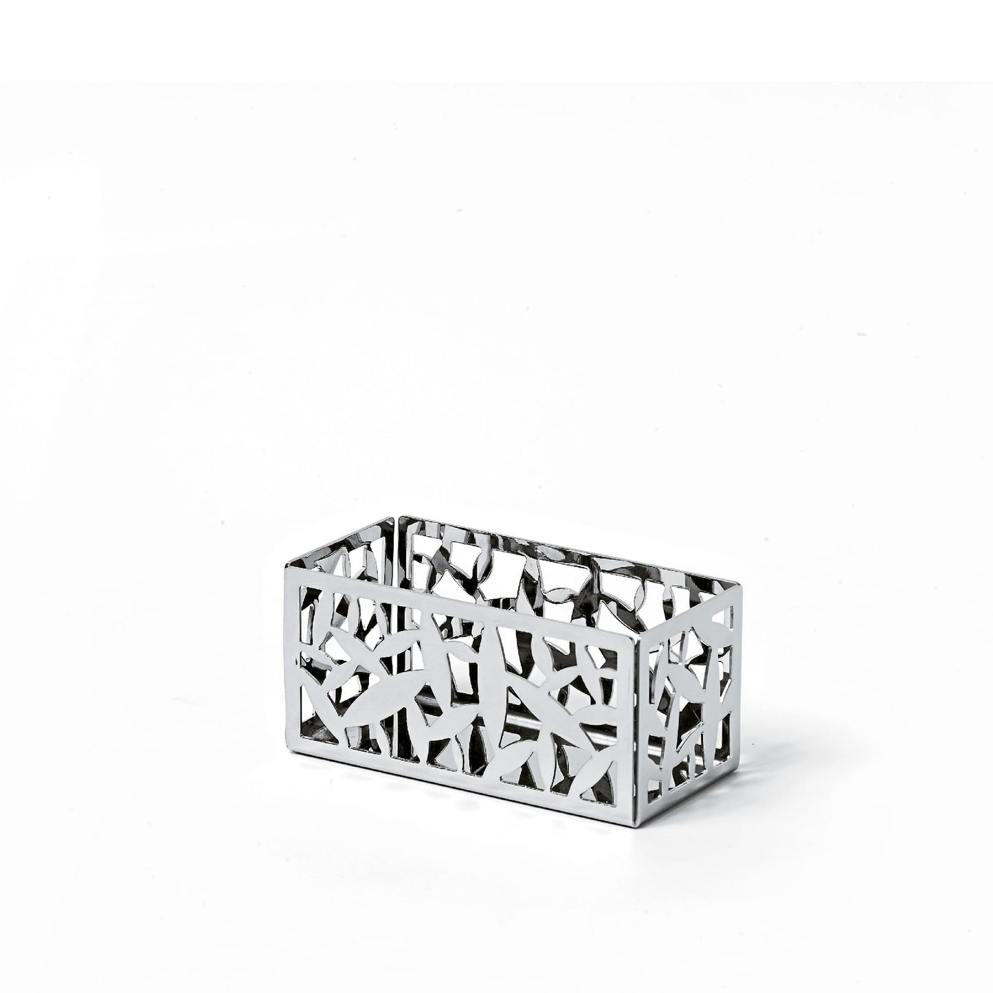 Alessi Holde Cactus Tea/Sugar Bags Holder, Silver