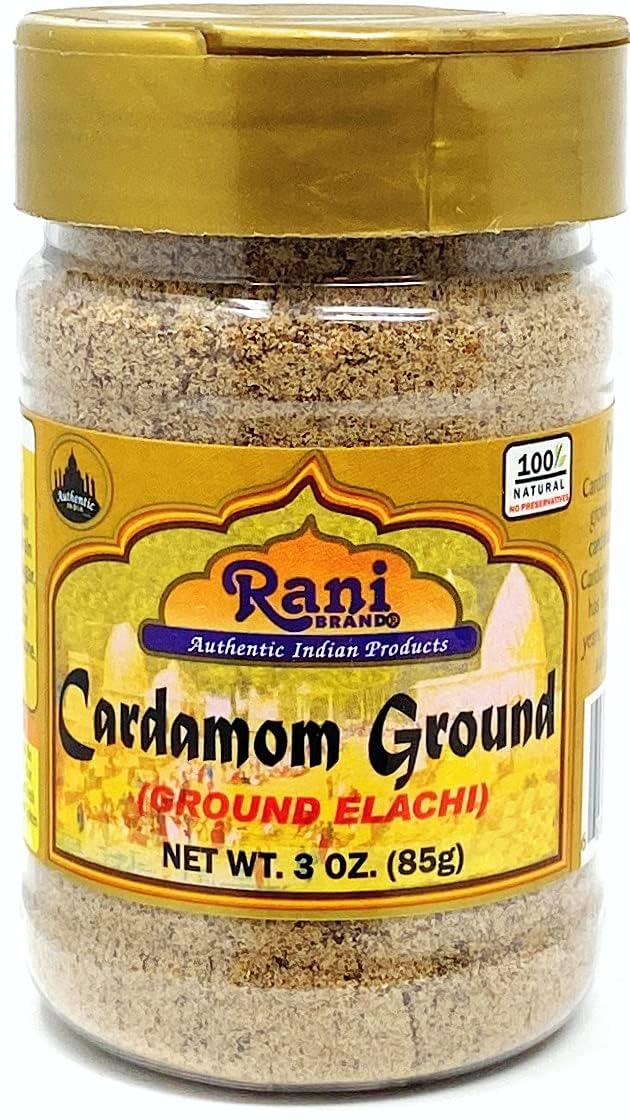 Rani Cardamom Ground Spice, All Natural, Vegan, NON-GMO, 3oz (Pack of 12)