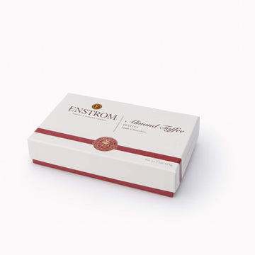 Enstrom Dark Chocolate Almond Toffee Petites 60Oz Box | Bite-Size | Gluten Free | Kosher Dairy | All Natural