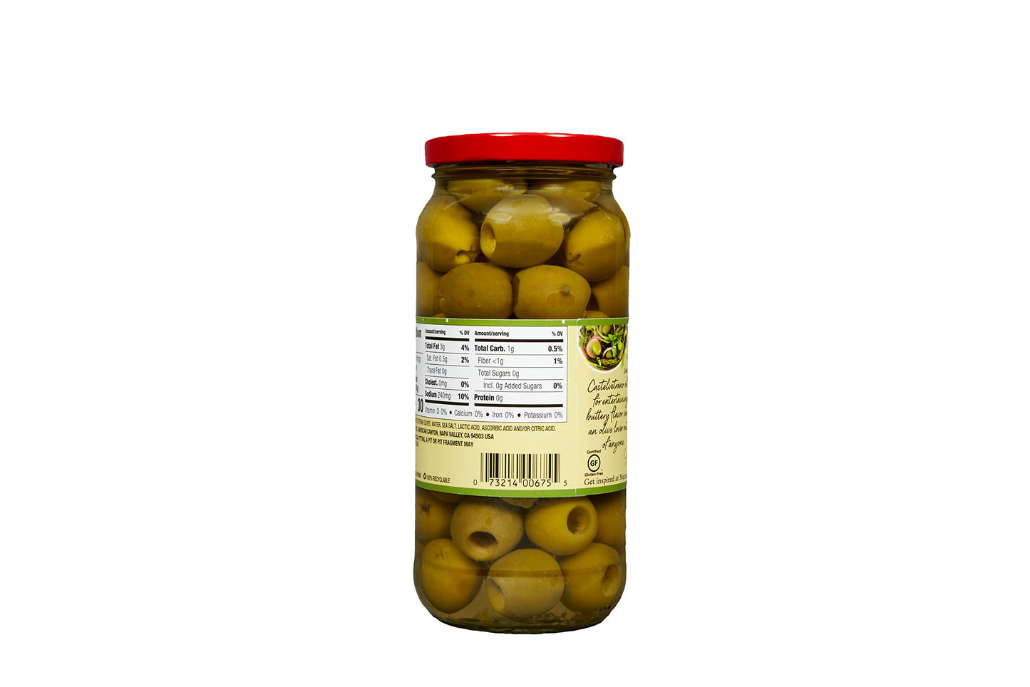 Mezzetta Pitted Italian Castelvetrano Olives | Non-Gmo, Gluten Free, Keto, Vegetarian | 8 Ounce Drained Weight (Pack Of 2)
