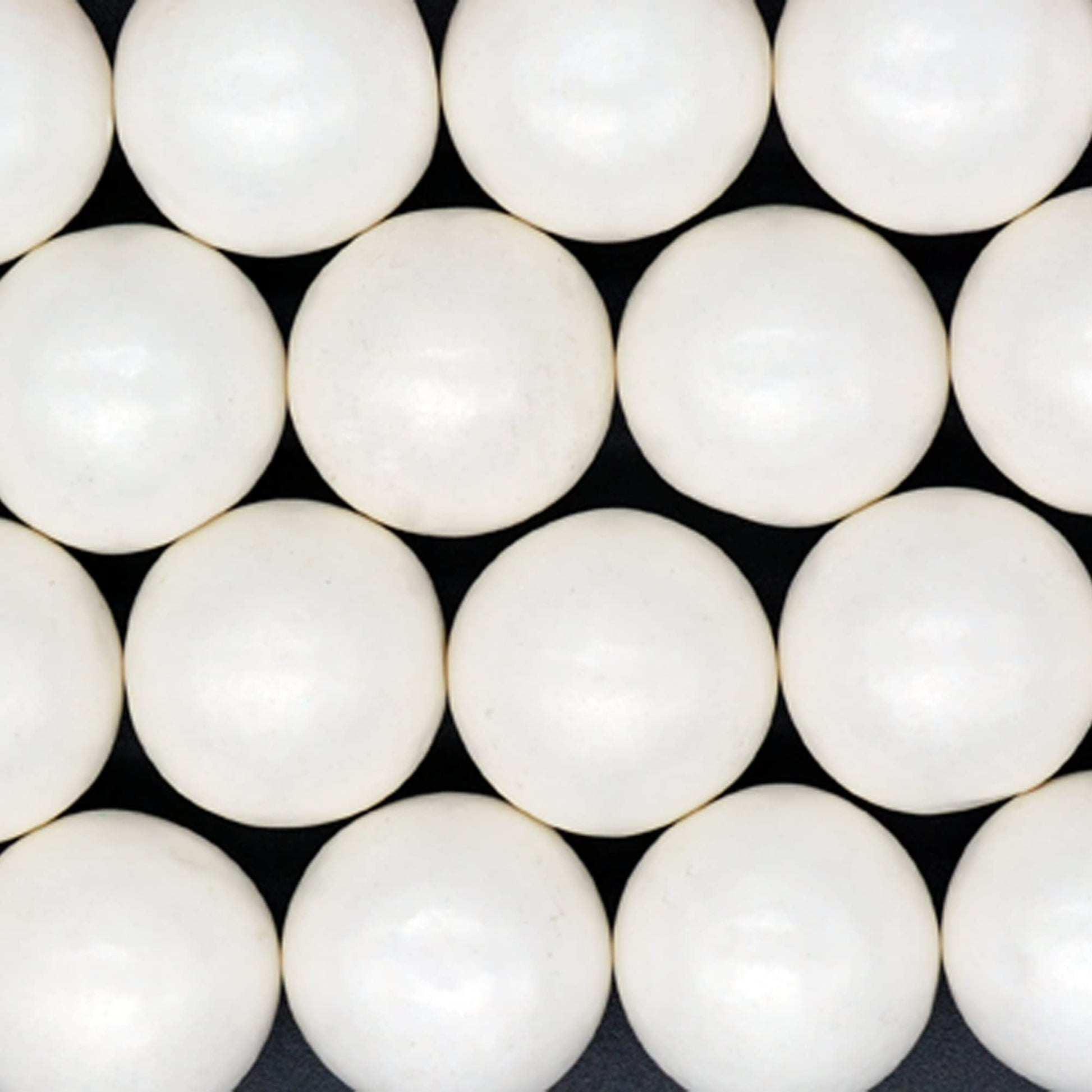 White Gumballs - White Candy For Baby Shower Candy - White Candy For Gender Reveal - White Candy For Birthday Party - White Cand
