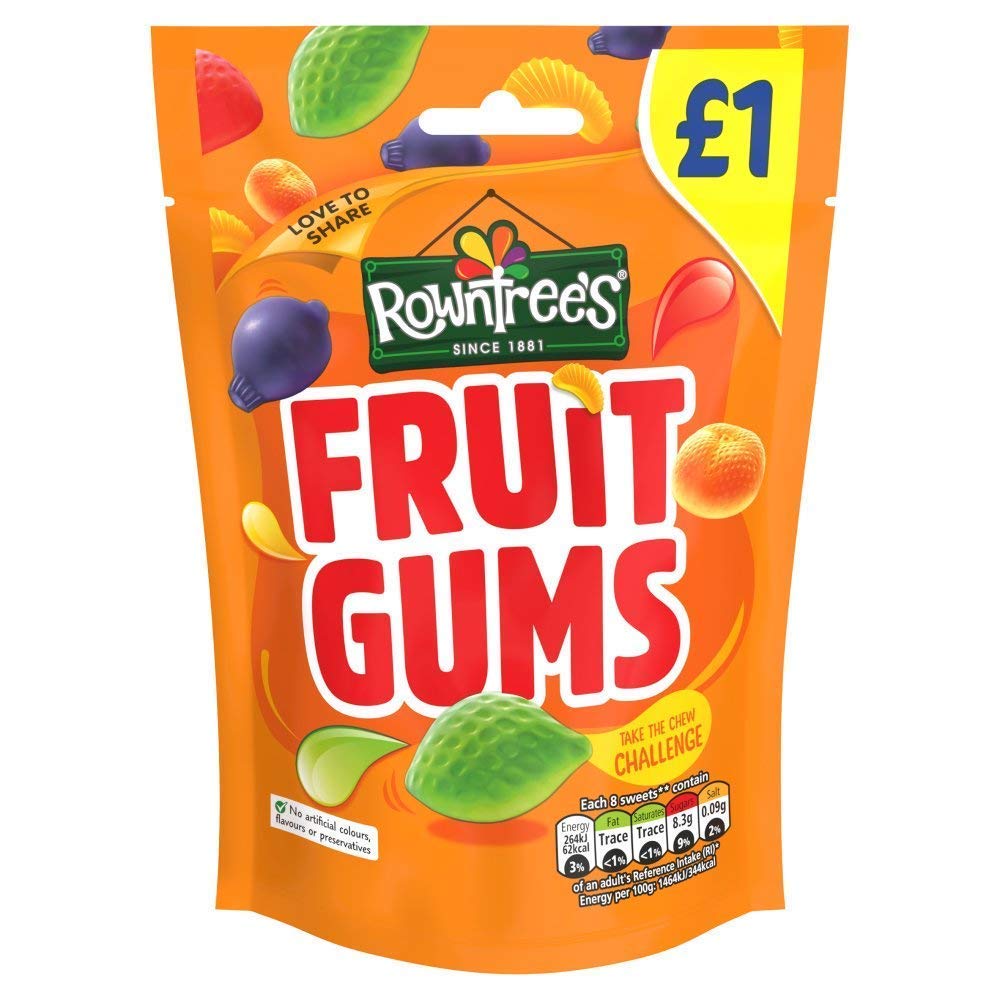Rowntrees Fruit Gums 120G