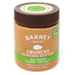 BARNEY Almond Butter, Bare Crunchy, No Sugar No Salt, Paleo, KETO, Non-GMO, Skin-Free, 10 Ounce