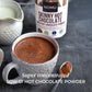 NOMU Skinny 60% Cocoa Hot Chocolate, 33 Servings, No Sugar Added, 20 Calories, Rich Chocolate Flavor, Keto-Friendly, High Protei