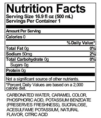 Pepsi Diet Pepsi, Caffeine Free Bottles, 6 Count, 16.9 Fl Oz Each