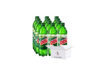 Sams Snack Pack Mountain Dew Original 16.9 oz, 12 Pack, Refreshing Citrus Flavor