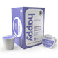 We Are Happy Dark Roast Coffee Pods, 10 Count, Notes of Cocoa, Compatible with K-Cup Brewers, Rainforest Alliance Certified