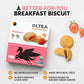 Olyra Strawberry Organic Fruit Bars, Prebiotic High Fiber Snack, Gut Health, Fruit Filled & Whole Grain Bites, Kids Healthy Snac
