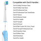 Replacement Brush Heads For Oral B Compatible Electric Toothbrush Heads, Including 4 Precision, 4 Floss, 4 Cross And 4 Whitening