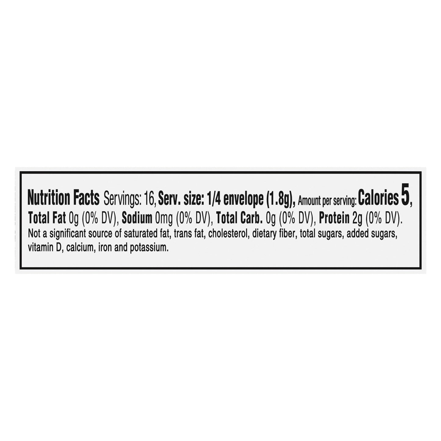 Knox Unflavored Gelatin, 1 Ounce -- 48 Per Case.48