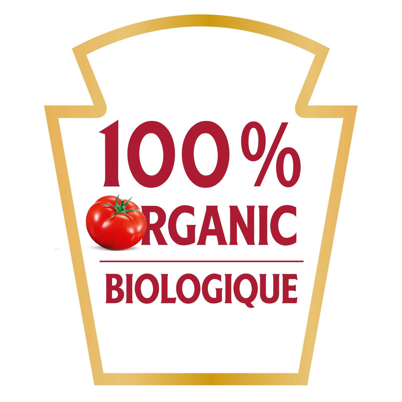 Heinz Organic Ketchup - Inverted Bottle 750Ml/25.4 Oz., {Imported From Canada}