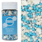 Mystic Sprinkles Baby Shower Sprinkle Mixes (Baby Boy Dreams Sprinkle Mix 3.7Oz)