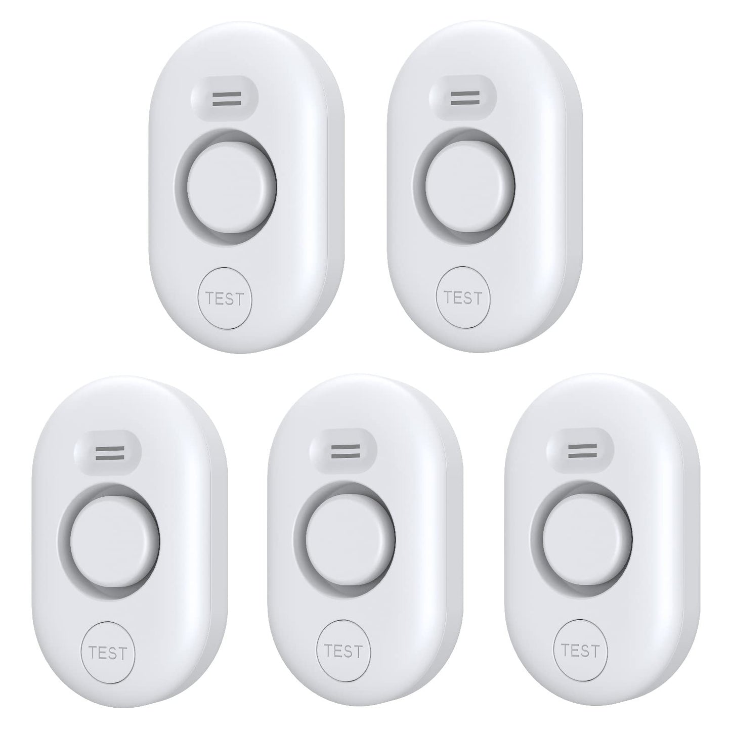 Water Leak Detector Sensor Alarm: Water Flooding Monitor For Home Adjustable Wet Moisture Alert Smart Sink Overflow Monitoring P