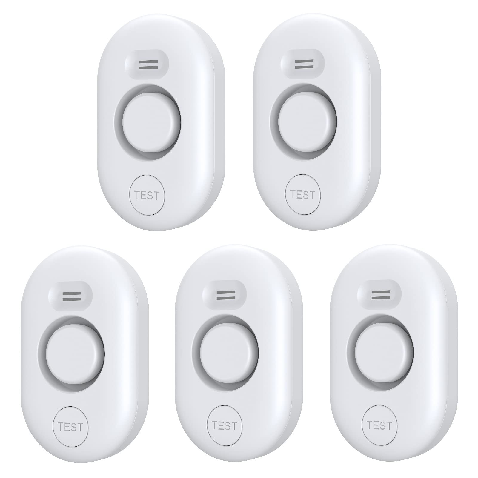 Water Leak Detector Sensor Alarm: Water Flooding Monitor For Home Adjustable Wet Moisture Alert Smart Sink Overflow Monitoring P
