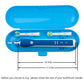 Nincha Portable Replacement Plastic Electric Toothbrush Travel Case For Oral-B Pro Series (Blue)