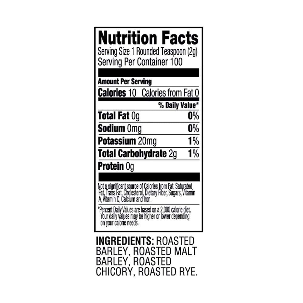 Kaffree Roma Plant-Based Coffee - Original Flavor, Non-GMO, 7 oz. (Pack of 4)