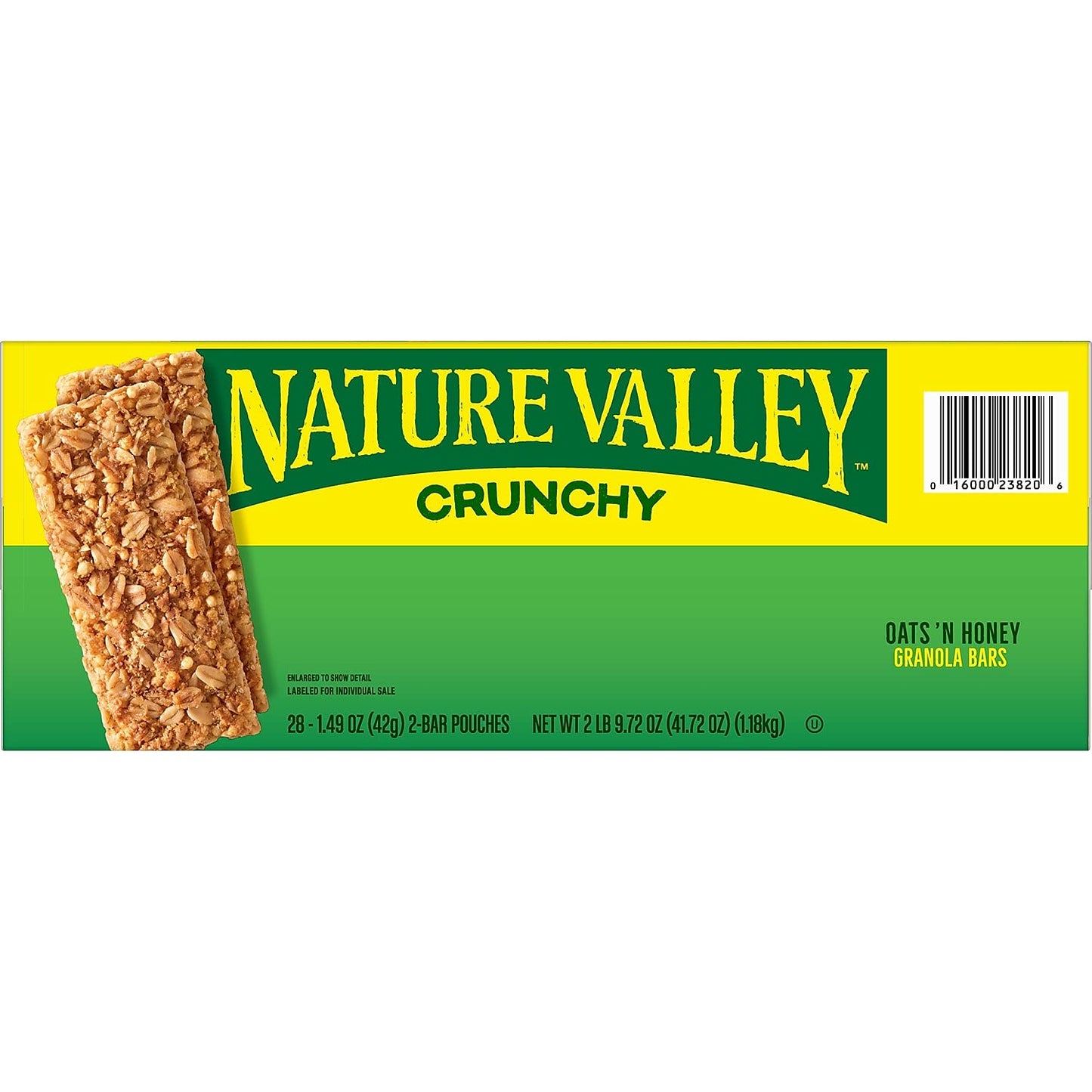 Nature Valley 618557 Nature Valley Crunchy Granola Bars Oats & Honey 1.5 Oz.