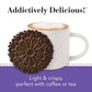 Reko Pizzelle Authentic Italian Style Waffle Cookie, Chocolate, 7 Ounce (Pack of 1)