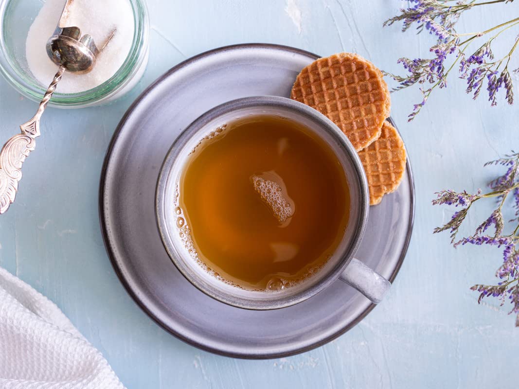 Daelmans Mini Caramel Stroopwafels - Individually Wrapped Waffle Cookies, Sweet Snack For Coffee & Tea, Authentic Soft Toasted D