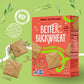 Better with Buckwheat Rosemary & Herbs Gluten-Free Crackers - Healthy Snack Crackers, Grain-Free, Non-GMO, Sugar-Free - 1 Pack