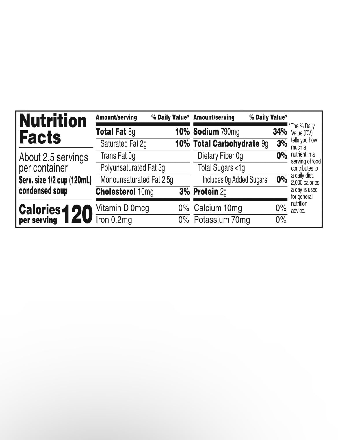 Campbell'S Condensed Cream Of Chicken & Mushroom Soup 10.75 Oz (Pack Of 12)