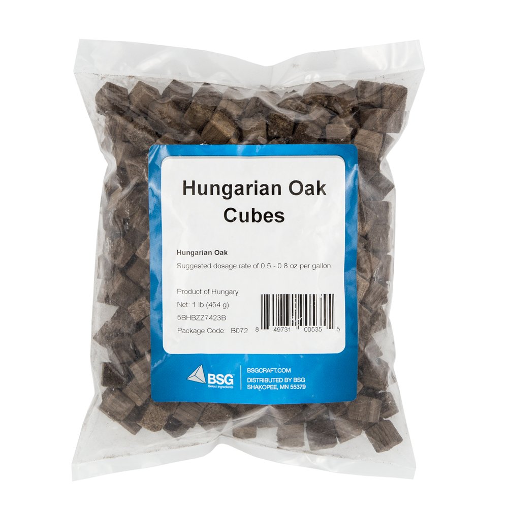 BSG Hungarian Oak Cubes, Medium Toast, 1lb, Model 849731005355