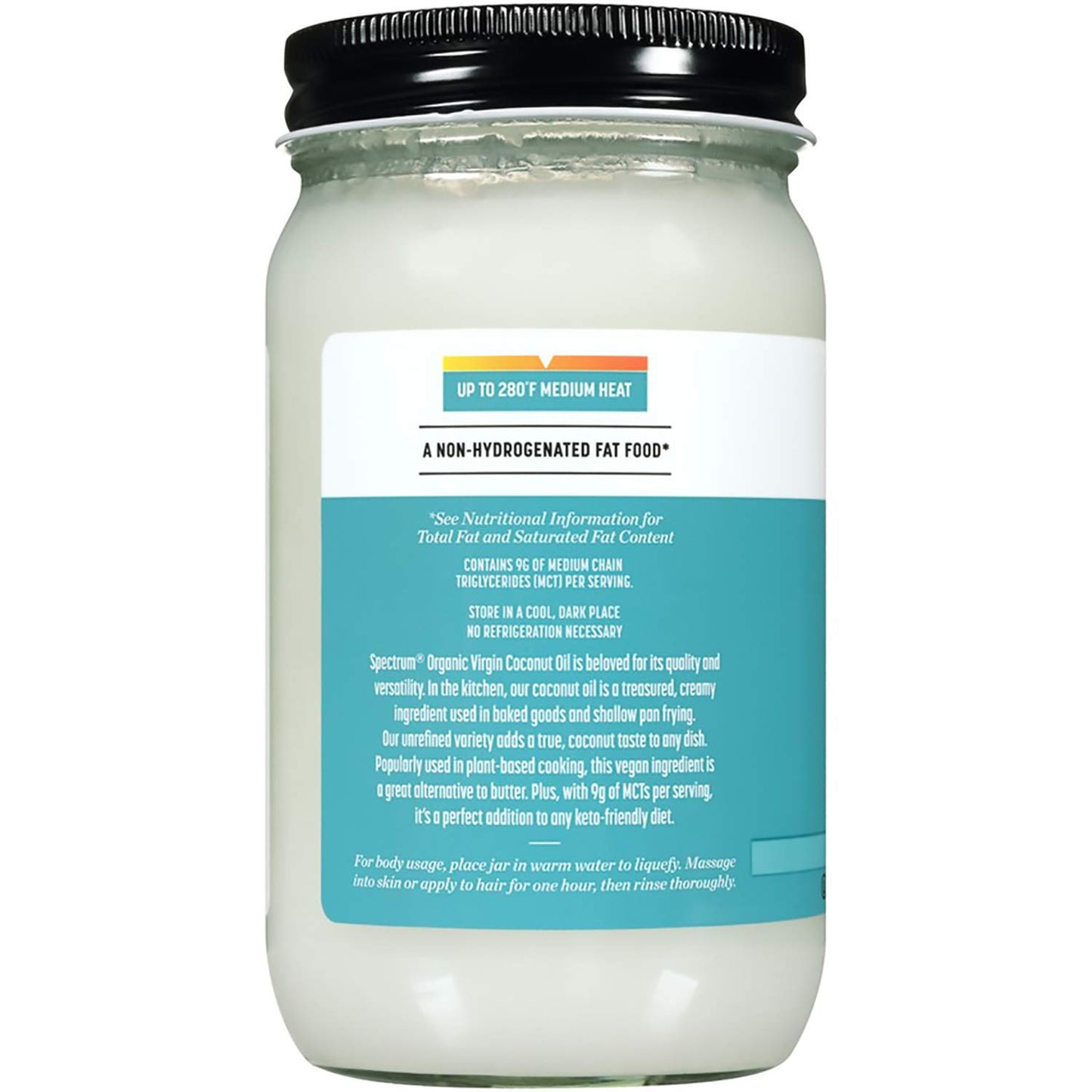 Spectrum Essentials Organic Virgin Coconut Oil, 14 Oz
