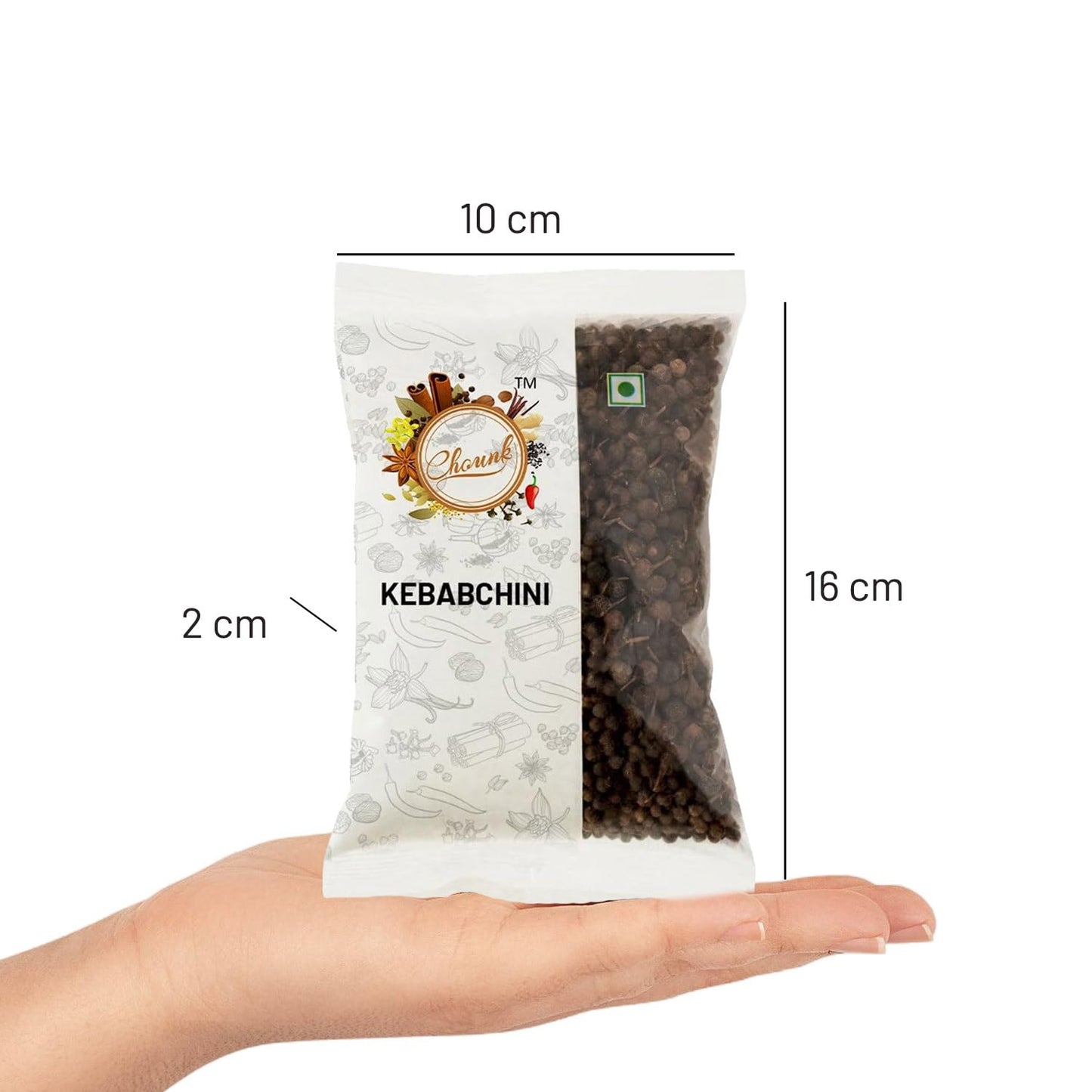 Chounk Allspice (Cubeb, Kebab Chini, Kabab Chini, Shital Chini, Long Tailed Pepper, Sarvsugandhi)  250G (50G X 5 Pack)| Fresh Pu
