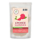 Tropical Fruit Gummies: Lychee - Vegan Chewy Candy Made with Real Fruit, No Preservatives, Exotiv Flavors from Thailand - 14Oz R