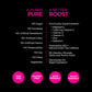 Pureboost Immune Clean Energy Booster  Refreshing Energy Drink Mix and Immunity dietary product with Elderberry  1 200 mg Vitamin C  Vitamins A + D  and Zinc. (Elderberry Power  30 Count)
